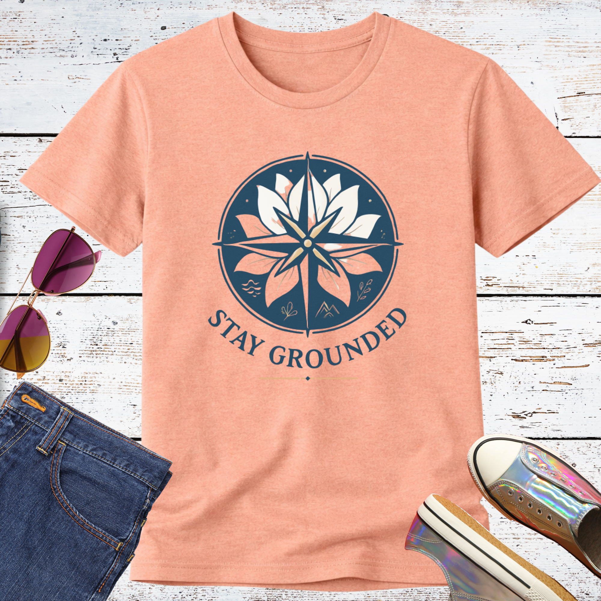 Stay Grounded Short Sleeve Tee