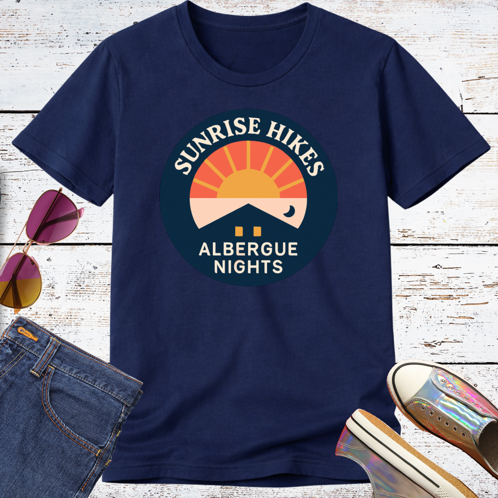 Sunrise Hikes Short Sleeve Tee