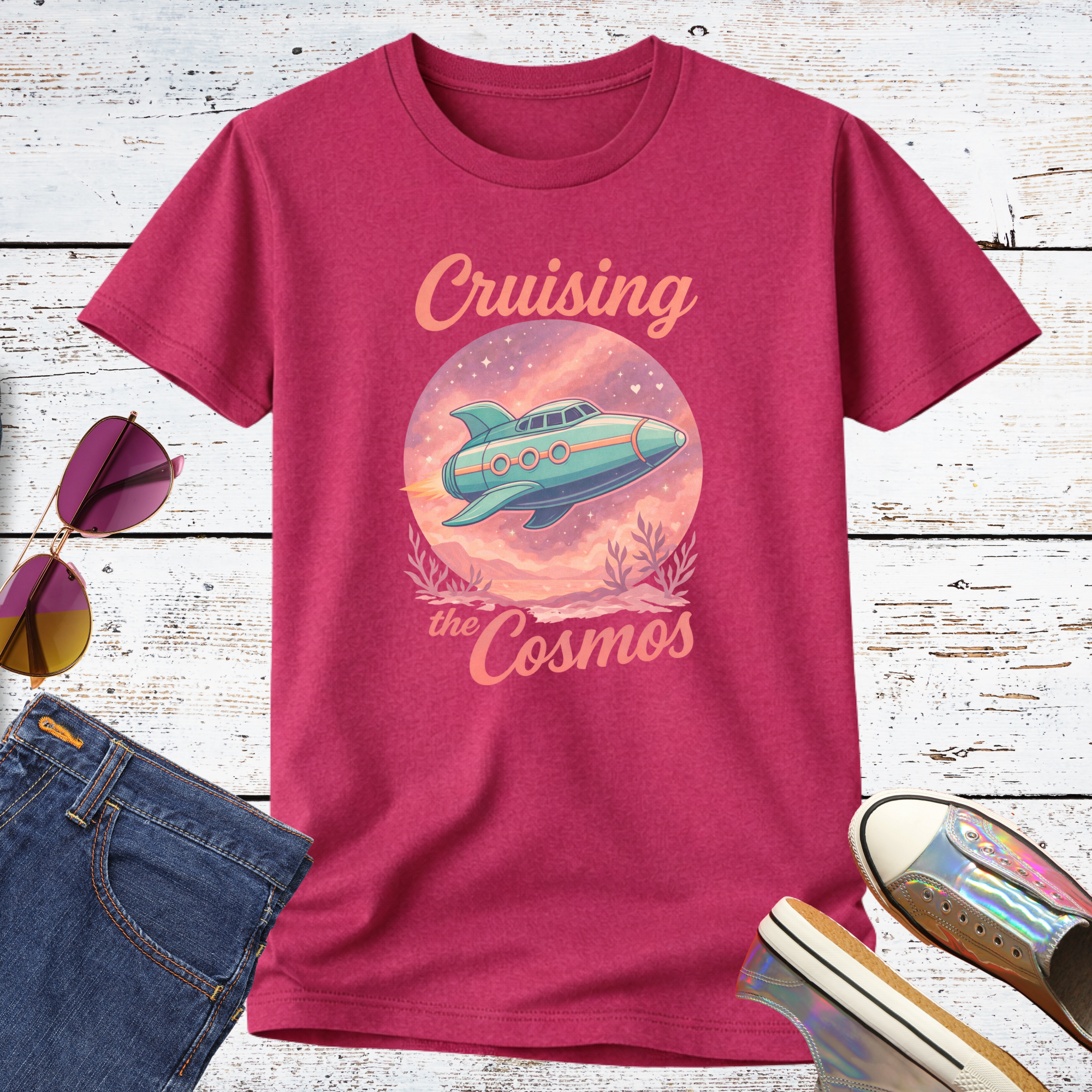 Cruising the Cosmos Short Sleeve Tee