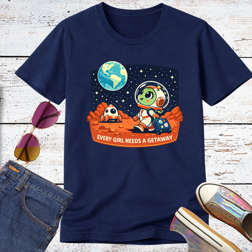 Every Girl Deserves a Getaway Short Sleeve Tee