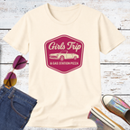 Girls Trip Gas Station Pizza Short Sleeve Tee