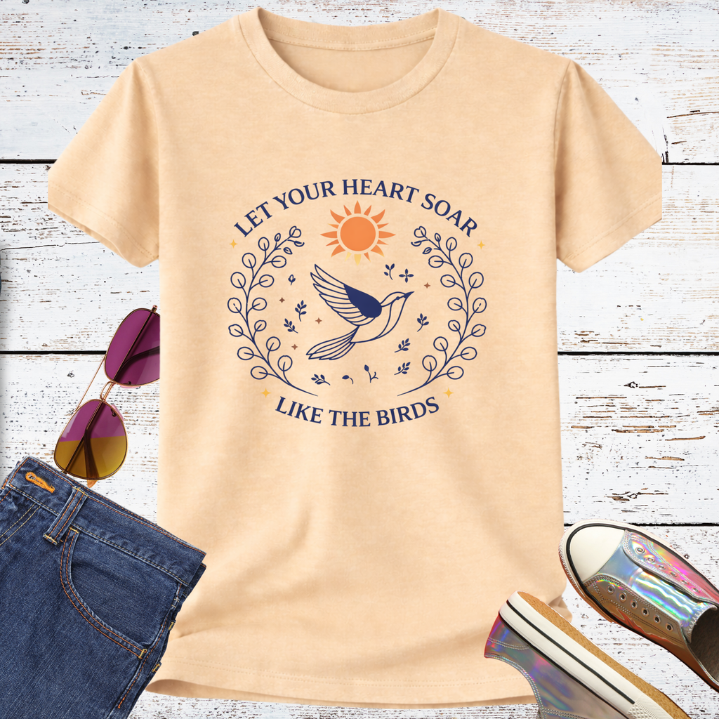 Let Your Heart Soar Short Sleeve Tee