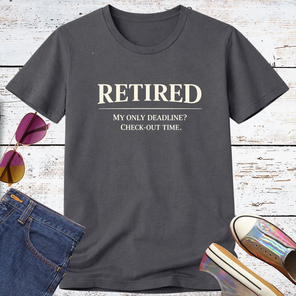 Retired, No Deadline Short Sleeve Tee