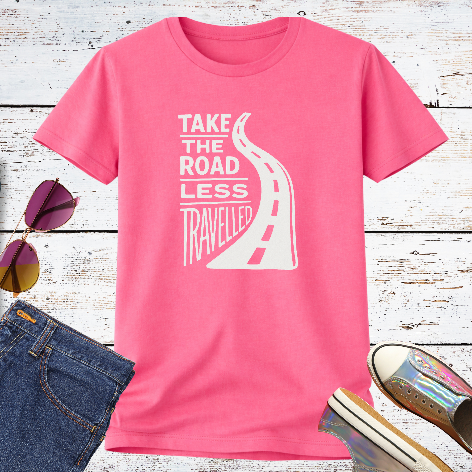 The Road Less Traveled Short Sleeve Tee