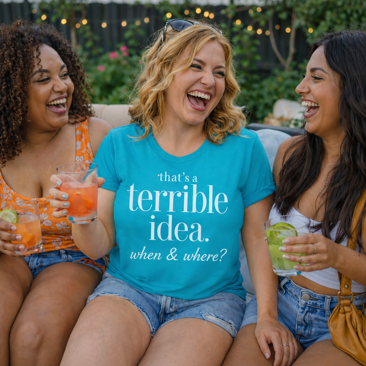 That’s a Terrible Idea… When & Where? Short Sleeve Tee