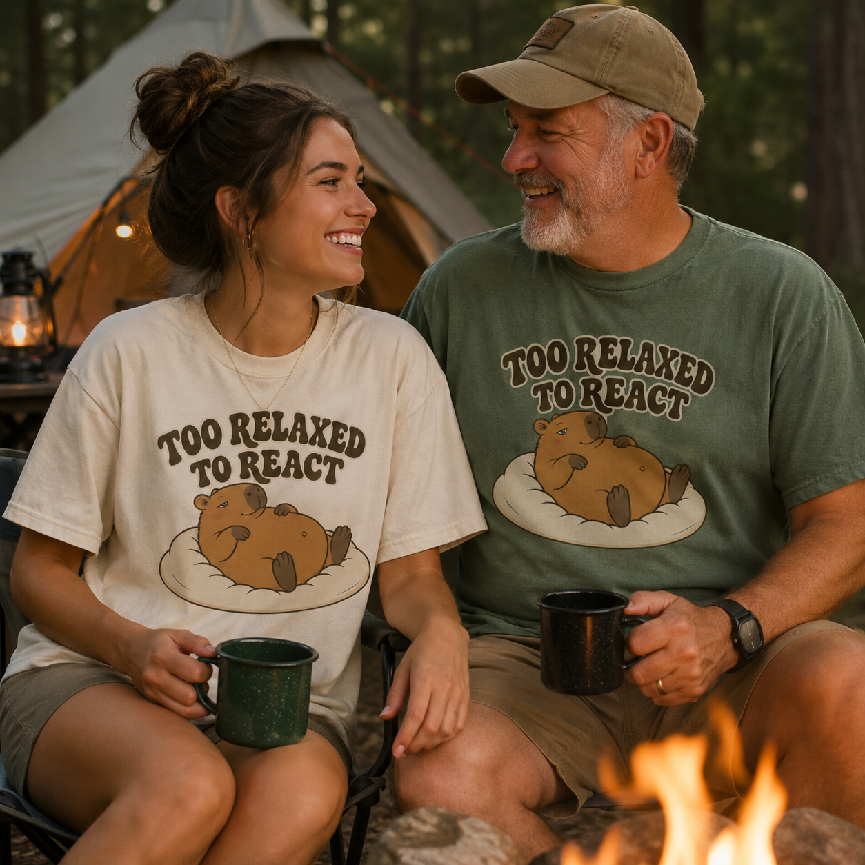 Too Relaxed to React Tee