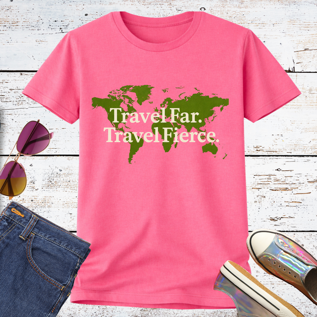 Travel Far Travel Fierce Short Sleeve Tee