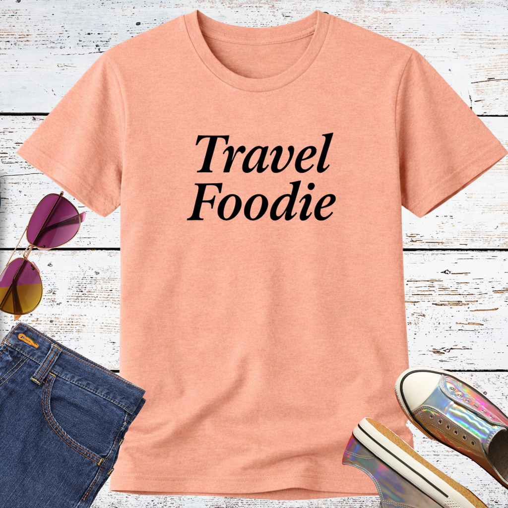 Travel Foodie Short Sleeve Tee