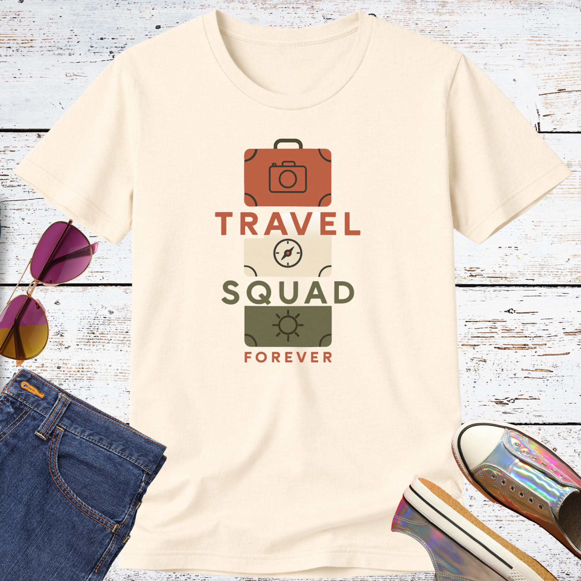 Travel Squad Forever Short Sleeve Tee