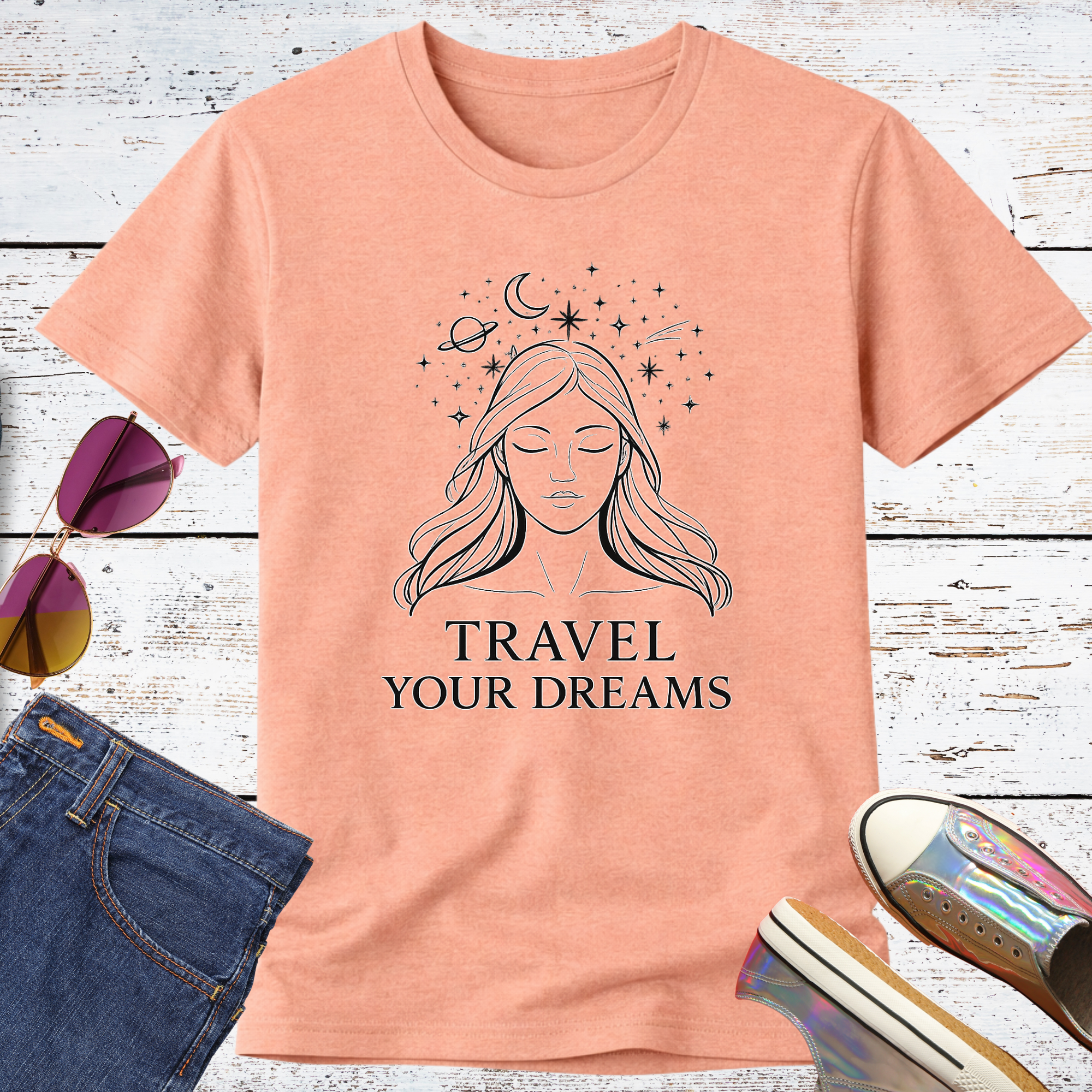 Travel Your Dreams Short Sleeve Tee