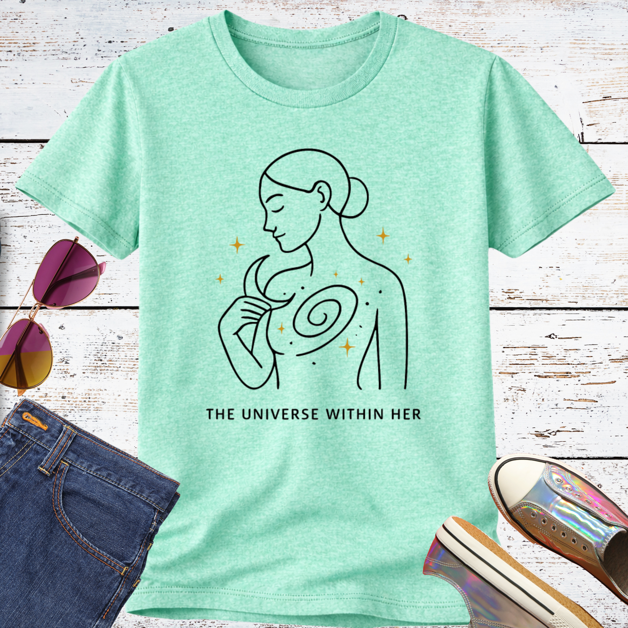 Her Universe Within Short Sleeve Tee