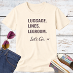 Let's Go Anyway - Airport Reality Short Sleeve Tee