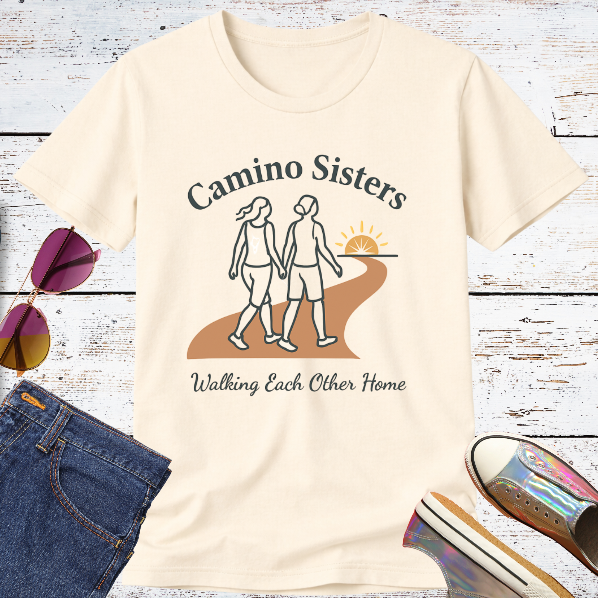 Walking Each Other Home Short Sleeve Tee
