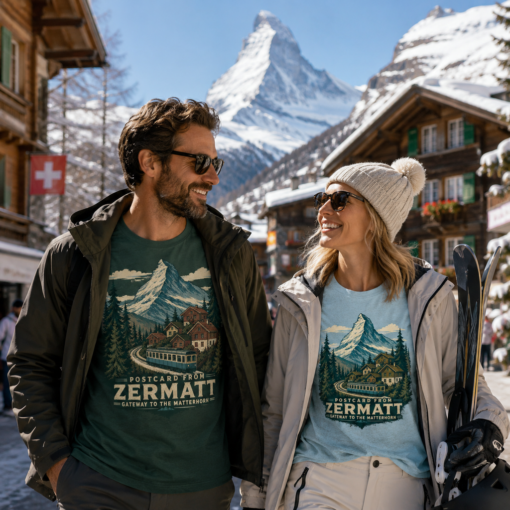Postcard from Zermatt Short Sleeve Tee