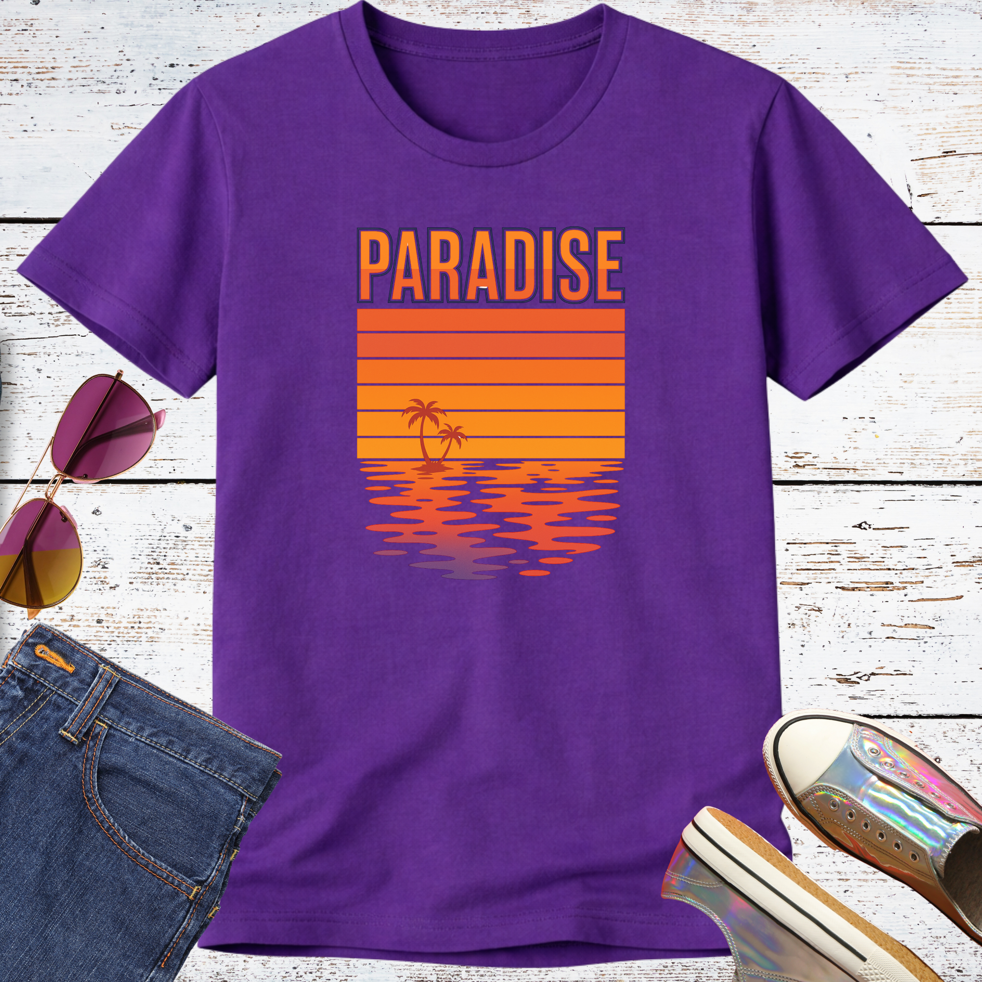 Take Me to Paradise Short Sleeve Tee