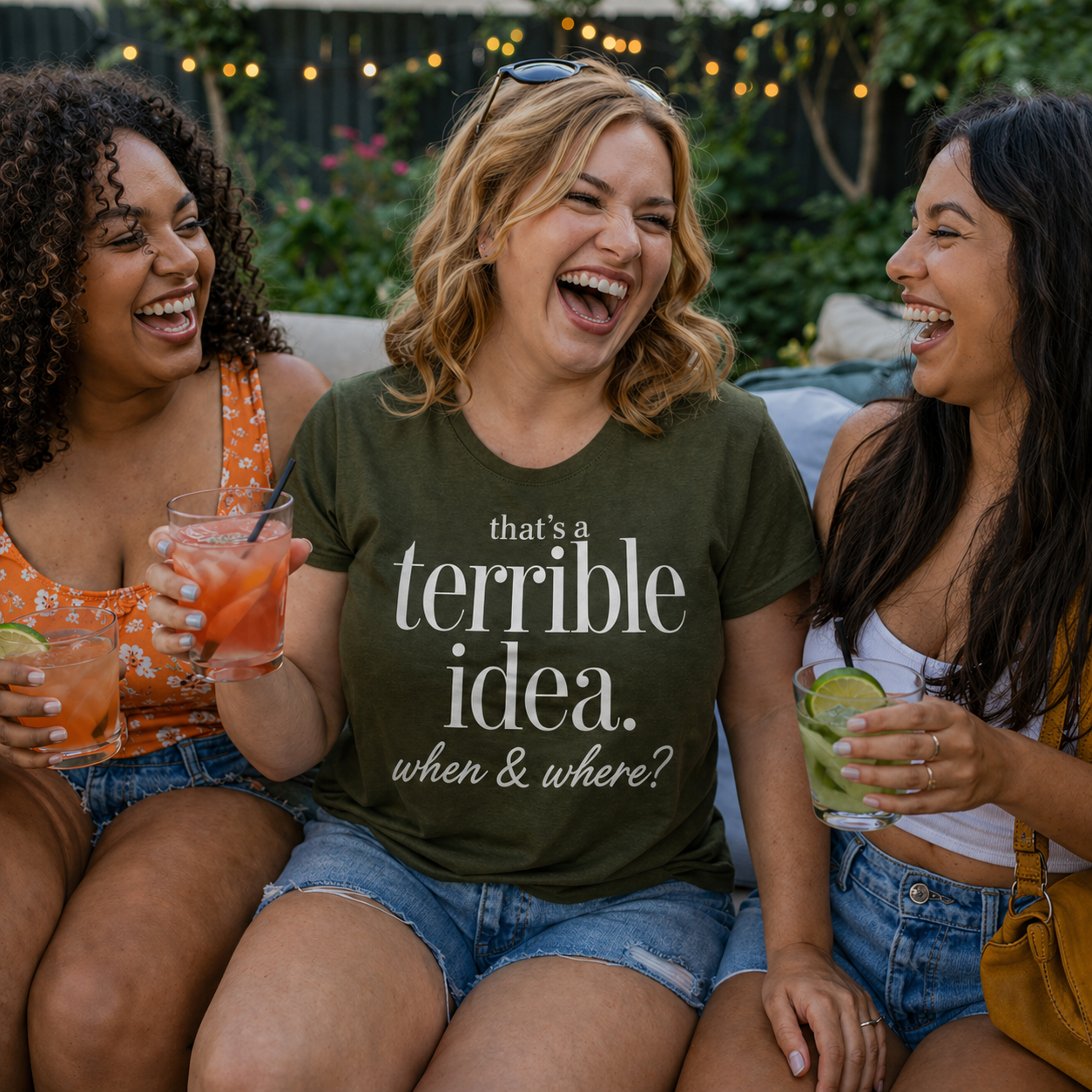 That’s a Terrible Idea… When & Where? Short Sleeve Tee